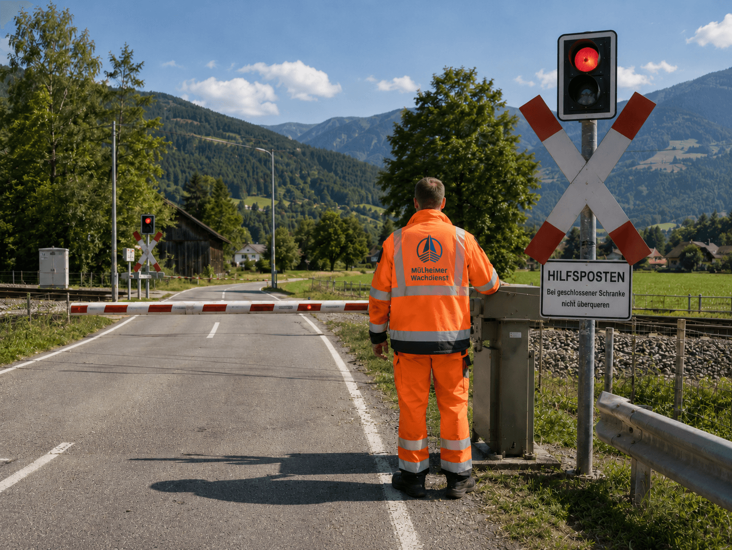 Bahnübergangshilfsposten